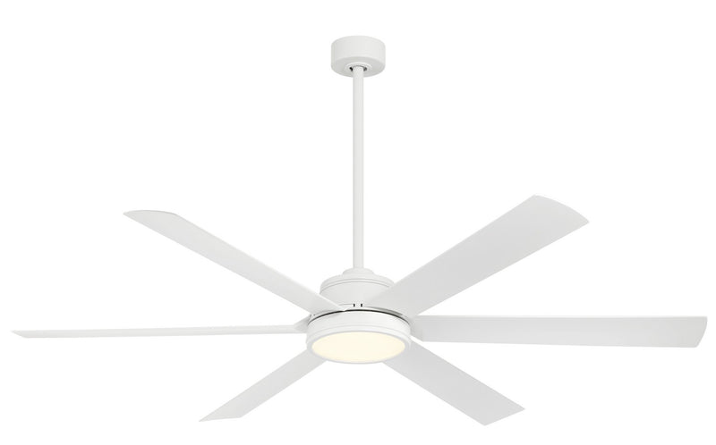 Minka-Aire F897L-WHF 65"Ceiling Fan, Flat White