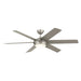Kichler 310260NI 60"Ceiling Fan, Brushed Nickel