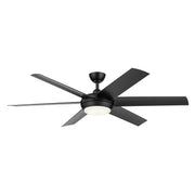 Kichler 310260SBK 60"Ceiling Fan, Satin Black