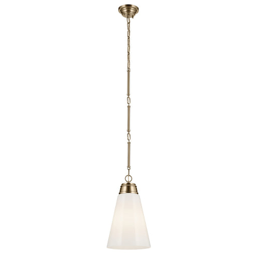 Kichler 52661CPZ One Light Pendant, Champagne Bronze