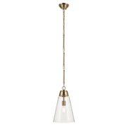 Kichler 52661CPZCLR One Light Pendant, Champagne Bronze