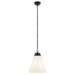 Kichler 52662BK One Light Pendant, Black
