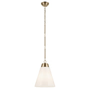 Kichler 52662CPZ One Light Pendant, Champagne Bronze