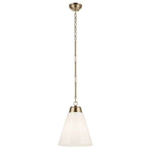 Kichler 52662CPZ One Light Pendant, Champagne Bronze