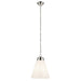 Kichler 52662PN One Light Pendant, Polished Nickel