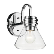 Kichler 55153CHCLR One Light Wall Sconce, Chrome