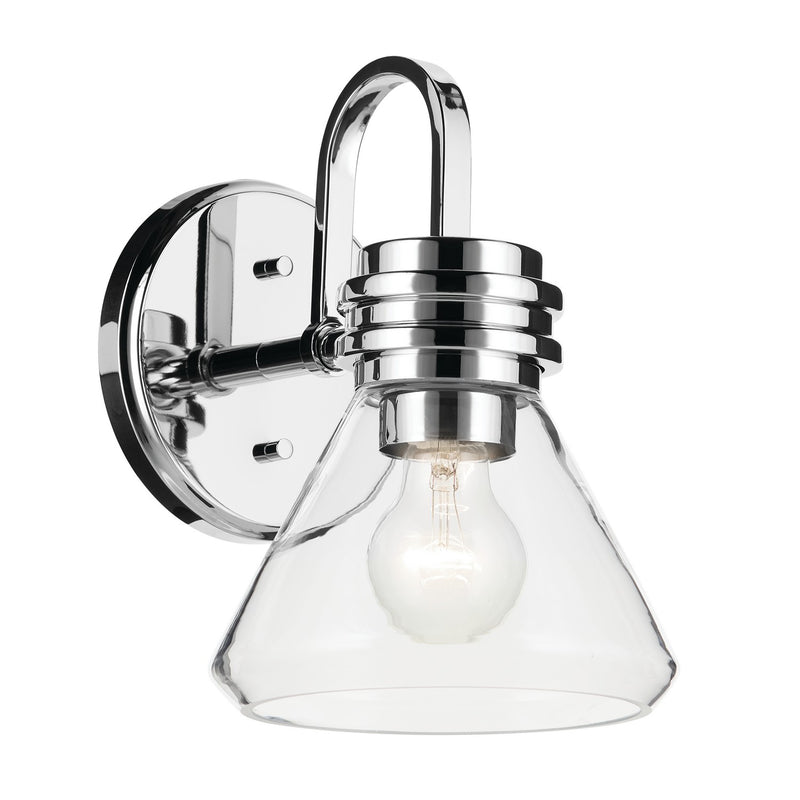 Kichler 55153CHCLR One Light Wall Sconce, Chrome
