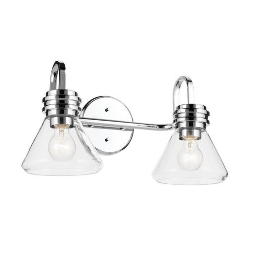 Kichler 55154CHCLR Two Light Bath, Chrome