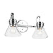 Kichler 55154CHCLR Two Light Bath, Chrome