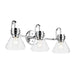Kichler 55155CHCLR Three Light Bath, Chrome