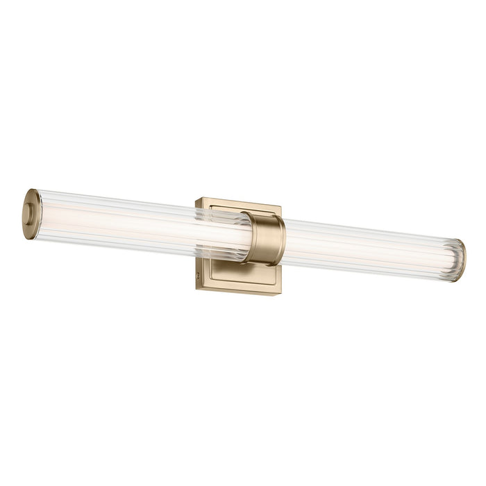 Kichler 55196CPZLED LED Linear Bath, Champagne Bronze