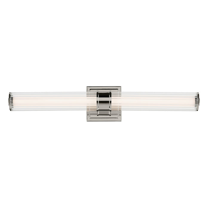 Kichler 55196PNLED LED Linear Bath, Polished Nickel