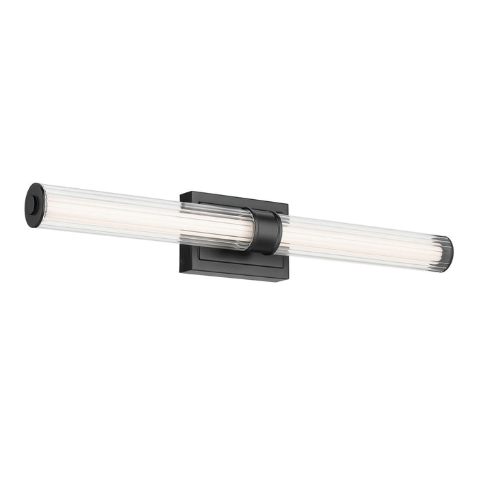 Kichler 55197BKLED LED Linear Bath, Black