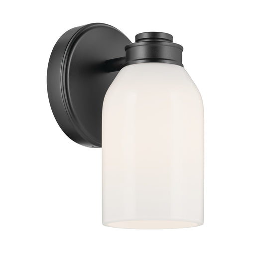 Kichler 55200BK One Light Wall Sconce, Black