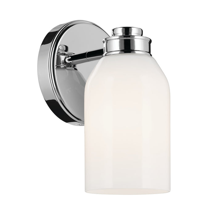 Kichler 55200CH One Light Wall Sconce, Chrome
