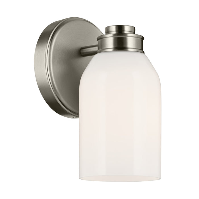 Kichler 55200NI One Light Wall Sconce, Brushed Nickel