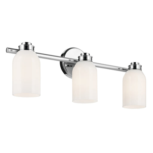 Kichler 55202CH Three Light Bath, Chrome