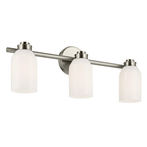 Kichler 55202NI Three Light Bath, Brushed Nickel