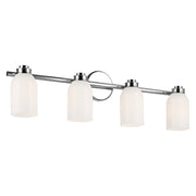 Kichler 55203CH Four Light Bath, Chrome