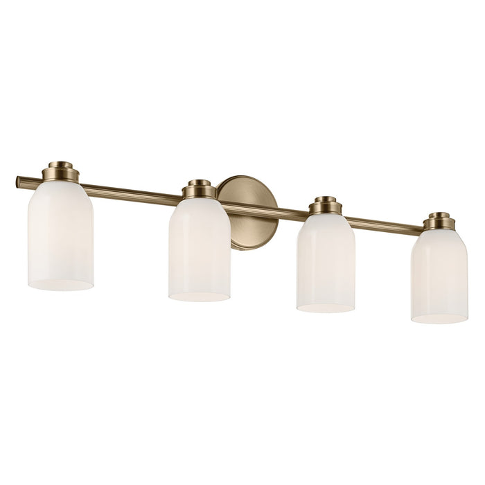 Kichler 55203CPZ Four Light Bath, Champagne Bronze