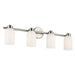 Kichler 55203NI Four Light Bath, Brushed Nickel