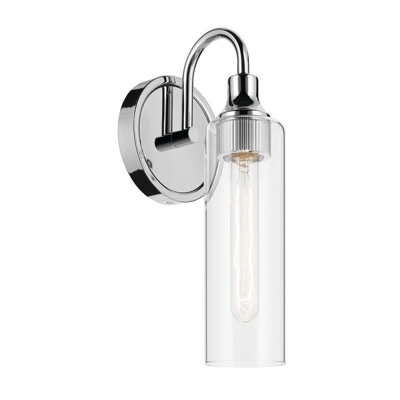 Kichler 55209CH One Light Wall Sconce, Chrome