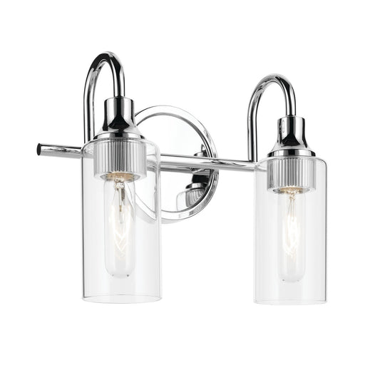 Kichler 55210CH Two Light Bath, Chrome