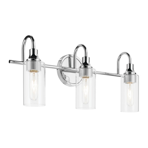 Kichler 55211CH Three Light Bath, Chrome