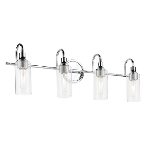 Kichler 55212CH Four Light Bath, Chrome