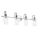 Kichler 55212CH Four Light Bath, Chrome