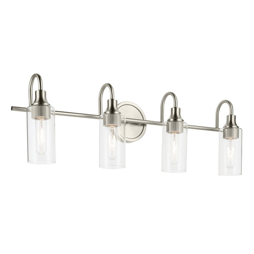 Kichler 55212NI Four Light Bath, Brushed Nickel