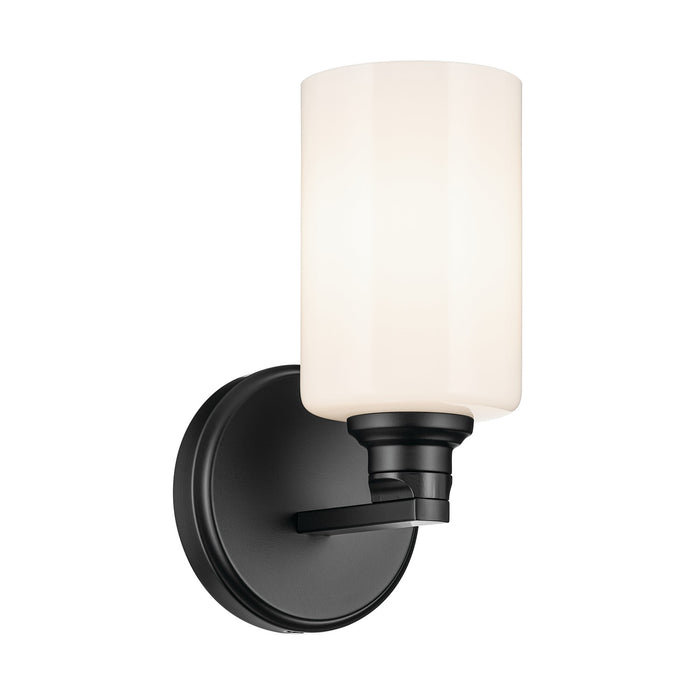 Kichler 55224BK One Light Wall Sconce, Black