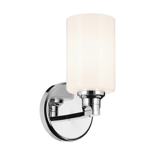 Kichler 55224CH One Light Wall Sconce, Chrome