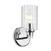 Kichler 55224CHFLU One Light Wall Sconce, Chrome