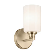Kichler 55224CPZ One Light Wall Sconce, Champagne Bronze