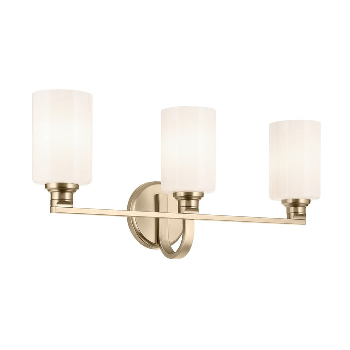 Kichler 55226CPZ Three Light Bath, Champagne Bronze