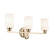 Kichler 55226CPZ Three Light Bath, Champagne Bronze