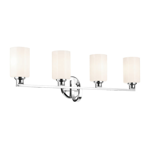 Kichler 55227CH Four Light Bath, Chrome