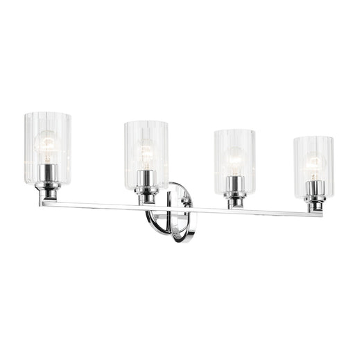 Kichler 55227CHFLU Four Light Bath, Chrome