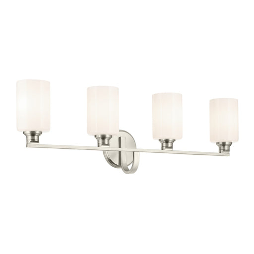 Kichler 55227NI Four Light Bath, Brushed Nickel