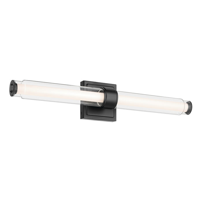 Kichler 55238BKLED LED Linear Bath, Black