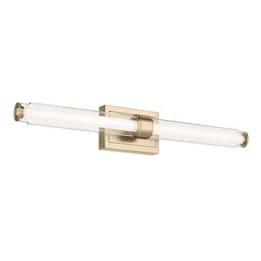 Kichler 55239CPZLED LED Linear Bath, Champagne Bronze