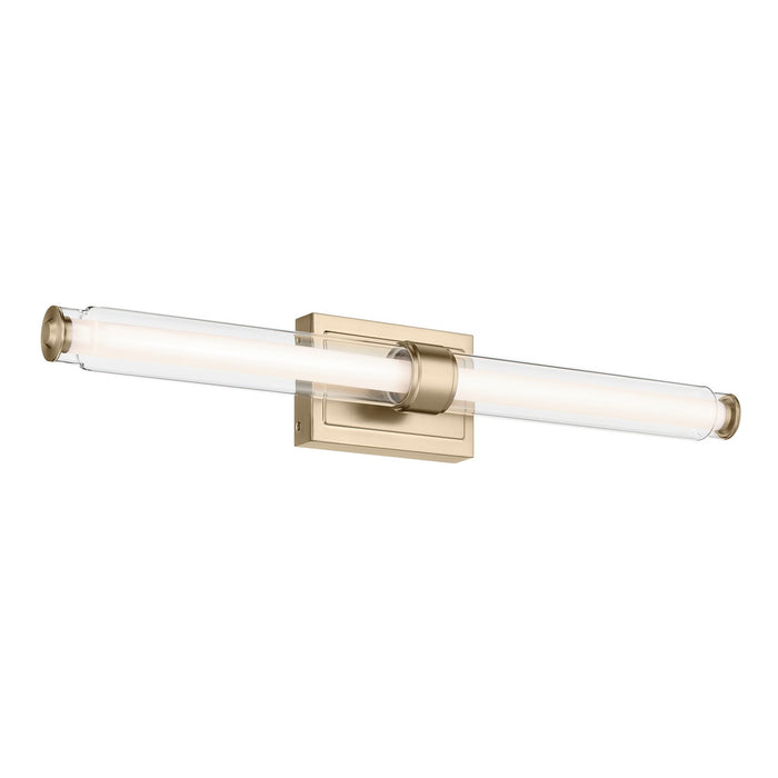 Kichler 55239CPZLED LED Linear Bath, Champagne Bronze