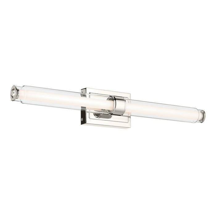 Kichler 55239PNLED LED Linear Bath, Polished Nickel