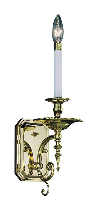 Framburg 7661 PB Kensington One Light Wall Sconce, Polished Brass Main Image.jpg