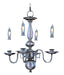 Framburg 9143 MB Jamestown Four Light Chandelier, Mahogany Bronze Main Image.jpg