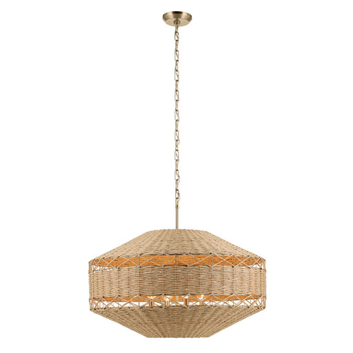 Kichler 52744CPZ Four Light Pendant, Champagne Bronze