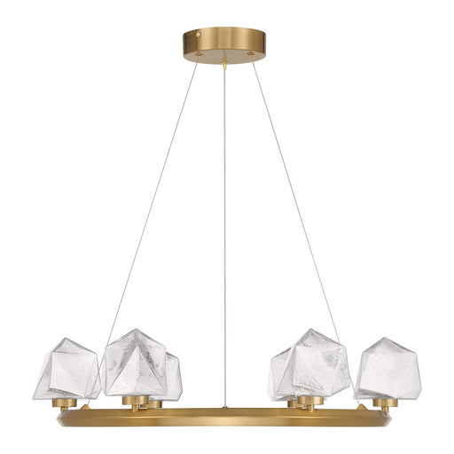 Savoy House 1-1237-6-322 LED Chandelier, Warm Brass