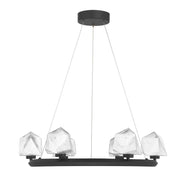 Savoy House 1-1237-6-89 LED Chandelier, Matte Black
