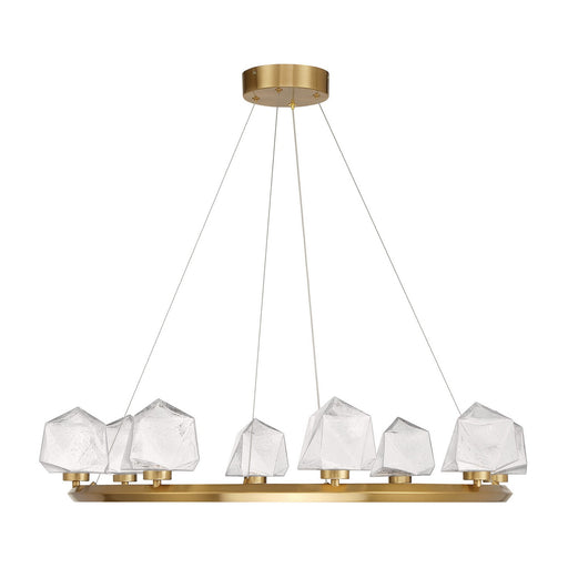 Savoy House 1-1238-8-322 LED Chandelier, Warm Brass
